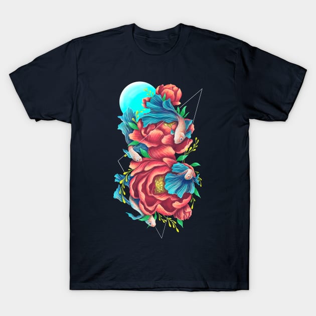 Colors Of The Deep T-Shirt by opawapo